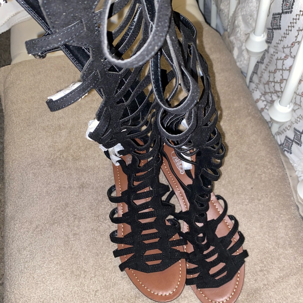Carlos tall sandals